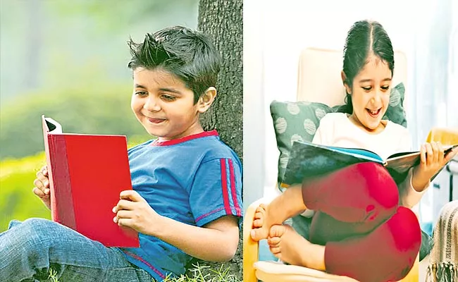 Children Should Read Books Avoid Giving Phones Summer Holidays - Sakshi