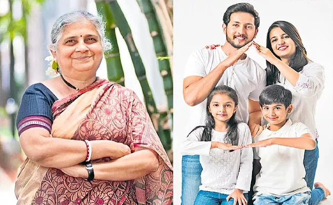 Positive Parenting Tips By Infosys Sudha Murthy In Sakshi Family