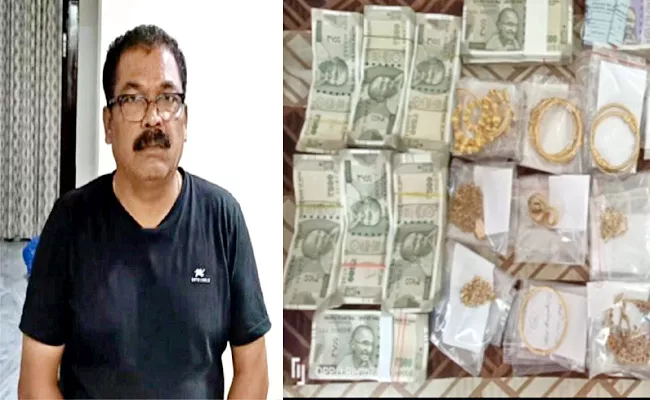 ACB Arrests Shamshabad Former Panchayat Officer Surender Reddy - Sakshi