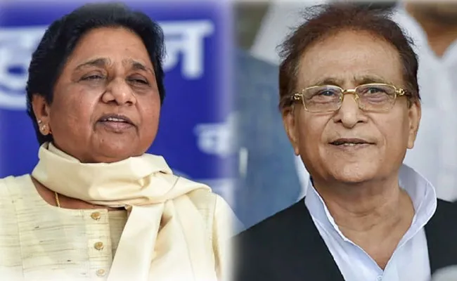 Mayawati Comes Out in Support of SP Leader Azam Khan, Shreds BJP - Sakshi