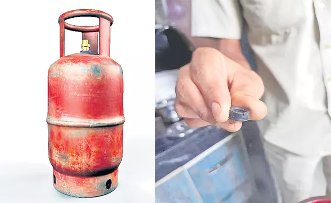 Gas Leakage LPG Cylinder Rubber Washer - Sakshi