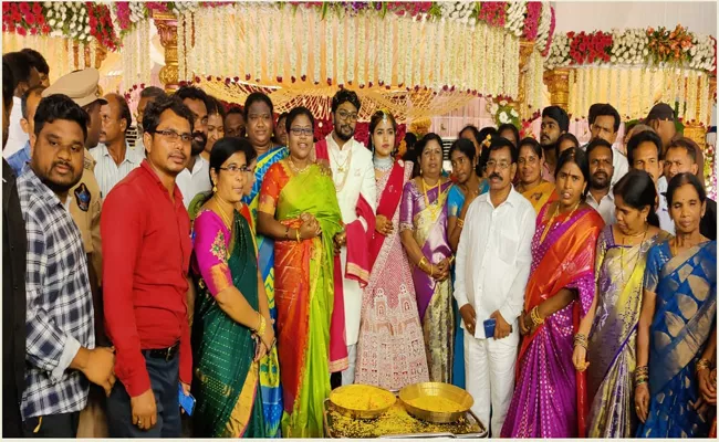 Araku MLA Chetti Palguna son Wedding at Arakuloya Rural‌ - Sakshi