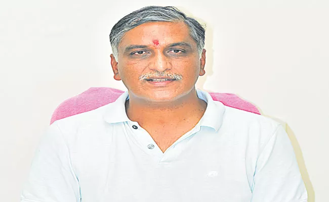 Telangana Minister Harish Rao Comments On Amit Shah - Sakshi