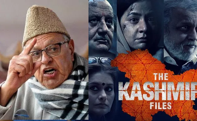 Farooq Abdullah Says Films Like Kashmir Files should Be Stopped - Sakshi