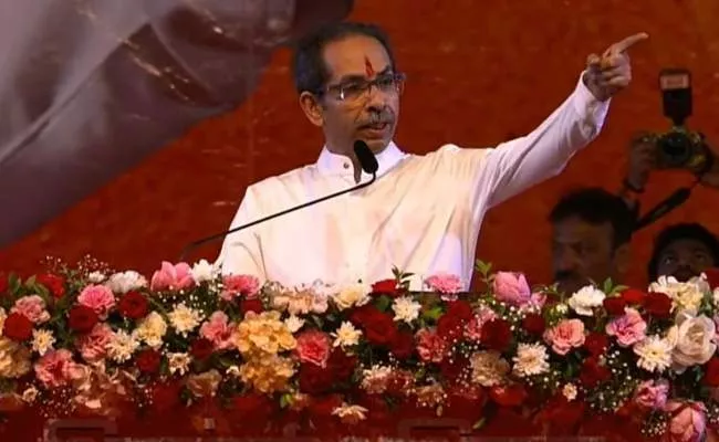 Uddhav Thackeray Attacks RSS BJP Hit Back At Opponents Over Hindutva - Sakshi