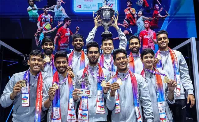 Thomas Cup Win Is Bigger Than 1983 World Cup Says Pullela Gopichand - Sakshi