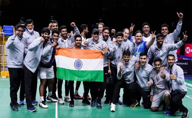 Sakshi Editorial on India Historic Win Thomas Cup