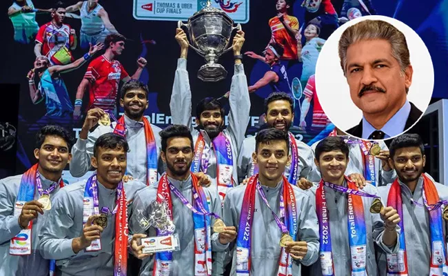 Anand Mahindra Praises Shuttler Kidambi Srikanth - Sakshi