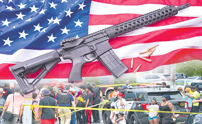 Gun culture in the United States, many peoples kills - Sakshi