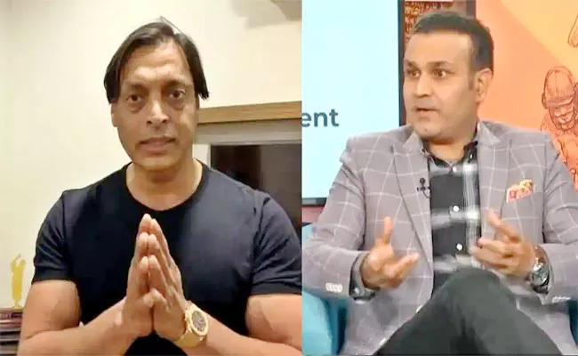 Virender Sehwag Makes HUGE Statement About Shoaib Akhtar Calls Chucker - Sakshi