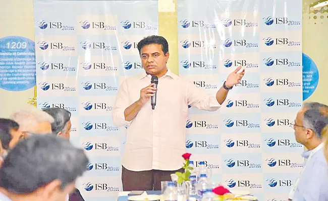 Telangana Minister KTR Meets With IFS Officers - Sakshi