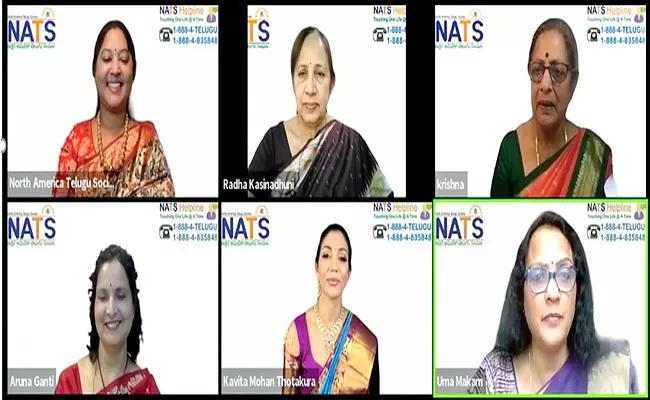 NATS Conducted Webinar On Mothers Day - Sakshi