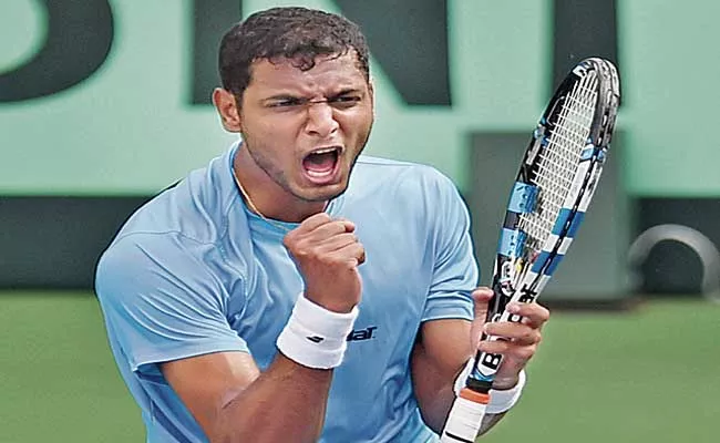 French Open 2022 Qualifiers: Ramkumar Ramanathan Beat Yannick Hanfmann In First Round - Sakshi