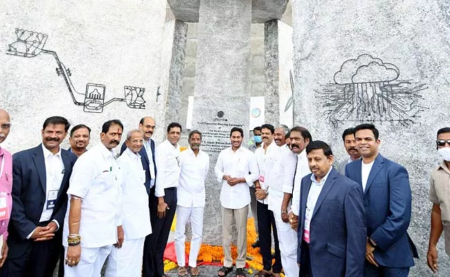 CM Jagan Lay Foundation Stone For Power Project In Kurnool Live Updates - Sakshi