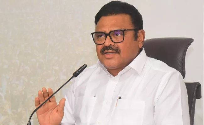 Minister Ambati Rambabu Slams Chandrababu, Devineni Uma Over Polavaram - Sakshi