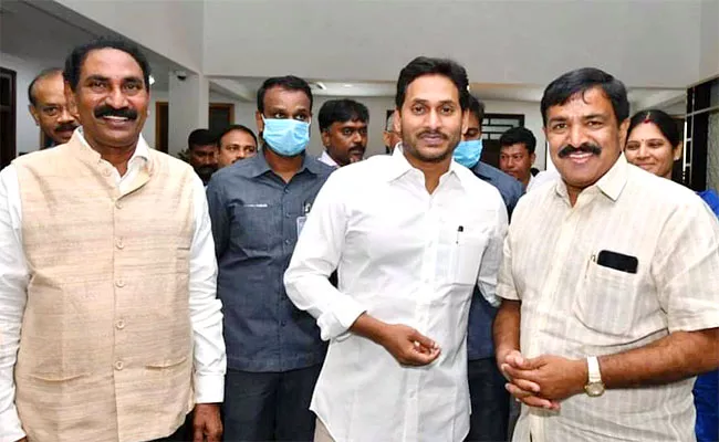 YSRCP Rajya Sabha Candidate Beeda Mastan Rao Meets CM Jagan - Sakshi