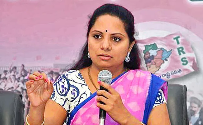 MLC Kavitha Questions BJP Leaders Kishan Reddy Bandi Sanjay Over Privatisation - Sakshi