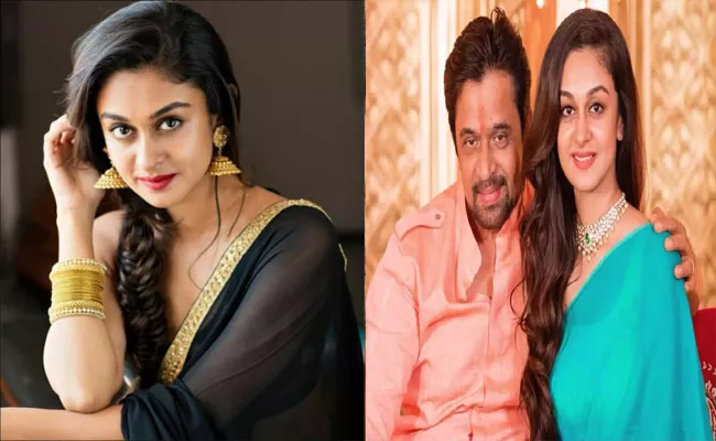 Aishwarya Arjun To Make Her Tollywood Debut With Vishwak Sen - Sakshi