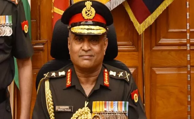 Army Chief Manoj Pande Warning To China - Sakshi