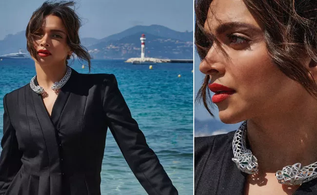 Cannes Film Festival 2022: Deepika Padukone White Gold Necklace Worth Rs 3.8 Cr - Sakshi