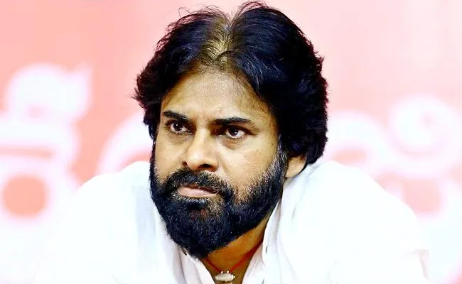 Pawan Kalyan High Drama At Janasena Party Office Mangalagiri - Sakshi