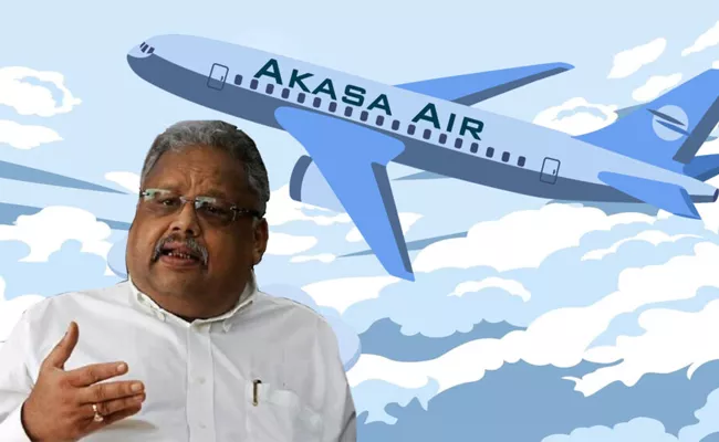 Rakesh Jhunjhunwala Akasa Air First Aircraft Viral On Social Media - Sakshi