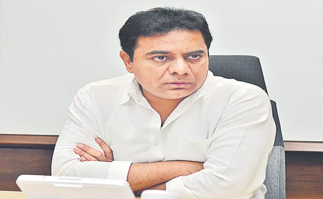 Ktr Leaves London and en Route to Davos - Sakshi