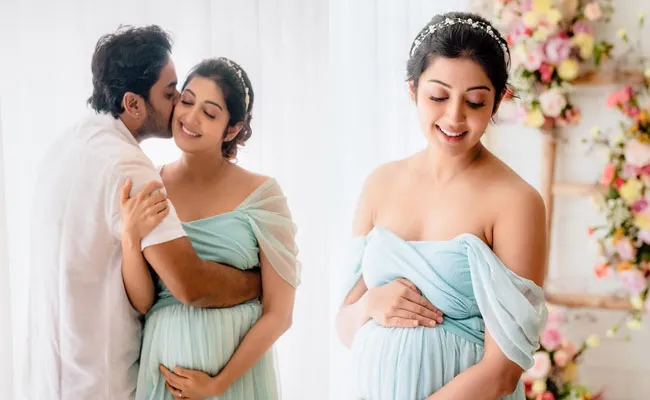 Pranitha Subhash Shared Her Maternity Photoshoot Viral - Sakshi