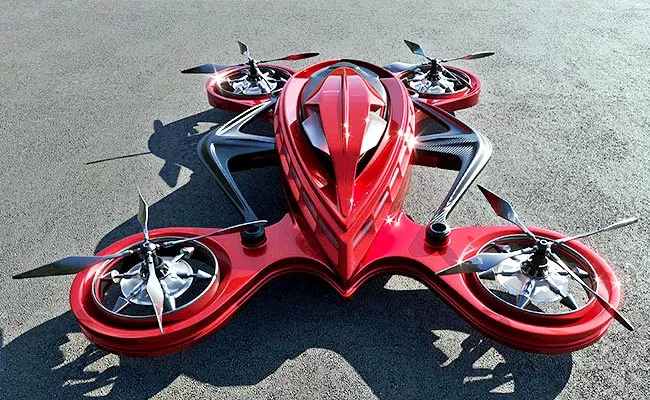 Nature Flying Concept Car Powered By Wind Designed-By Marko Petrovic - Sakshi