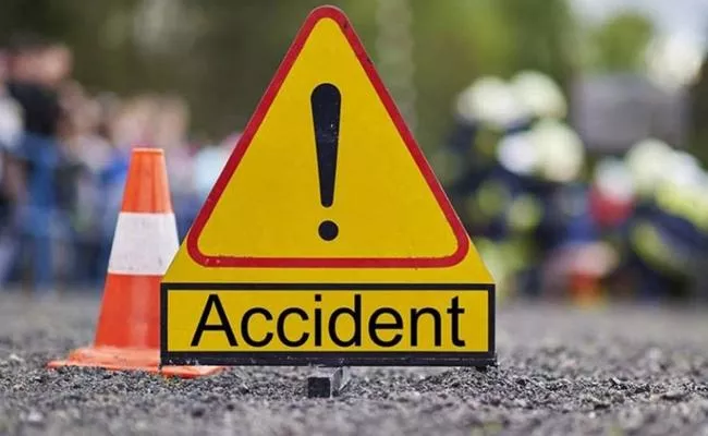 Three Young Mans Lost Breath In Road Accident Andhra Pradesh - Sakshi