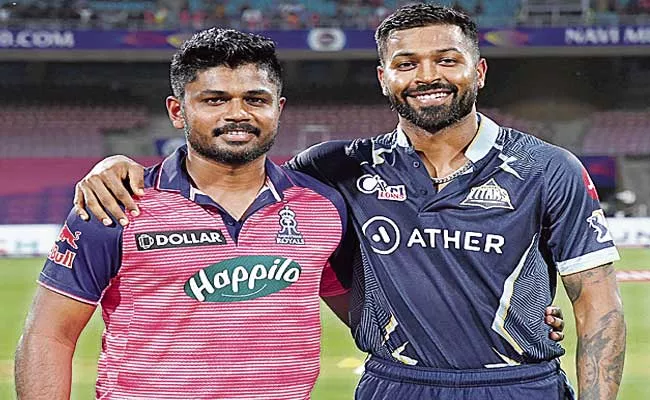 IPL 2022: Rajasthan Royals To Take On Gujarat Titans In Qualifier 1 - Sakshi