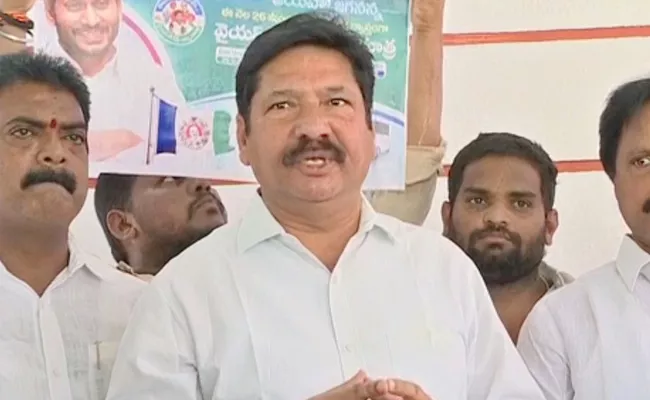 AP:Jogi Ramesh launches Minitres Bus Tour Posters YSR  Trade Union - Sakshi