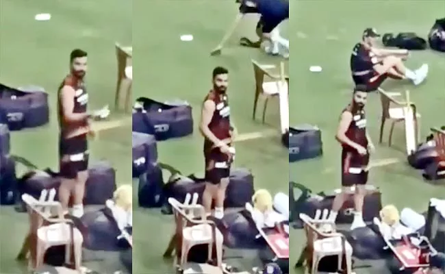 Virat Kohli Urges For-Privacy From Cameraman Wearing Abdomen Guard - Sakshi