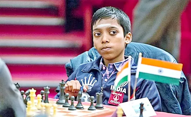 Indian Chess Grand Master Praggnanandhaa Shocks Anish Giri Enters Final - Sakshi