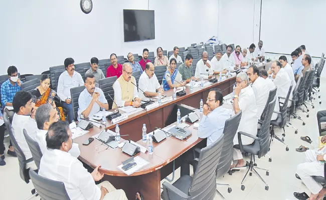 Cabinet Subcommittee Guaranteed Pension Scheme - Sakshi