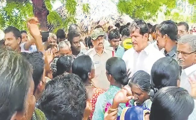 Police Complaint against TDP Leader Dhulipalla Narendra - Sakshi