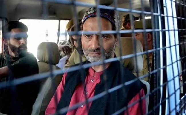 Kashmiri Separatist Leader Yasin Malik Sentenced to Life Imprisonment - Sakshi