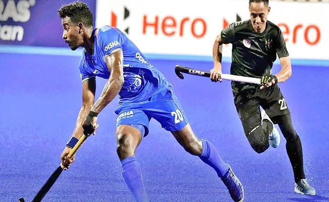 Asia Cup Hockey: India Mens Beat Indonesia 16-0 Qualify For Super 4 - Sakshi