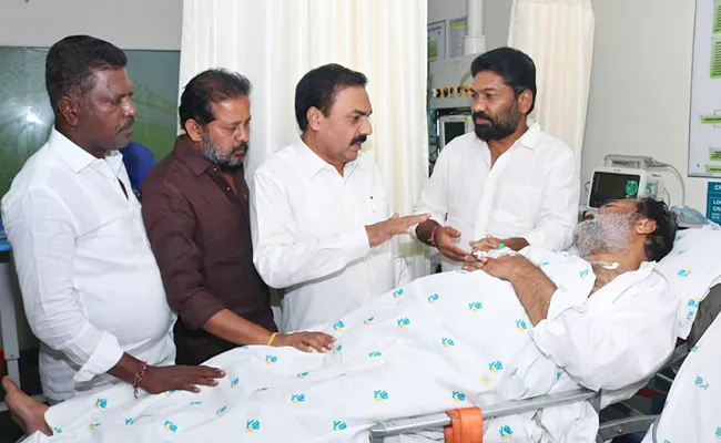 Nellore Rural YSRCP MLA Kotamreddy Sridhar Reddy Fell Sick - Sakshi