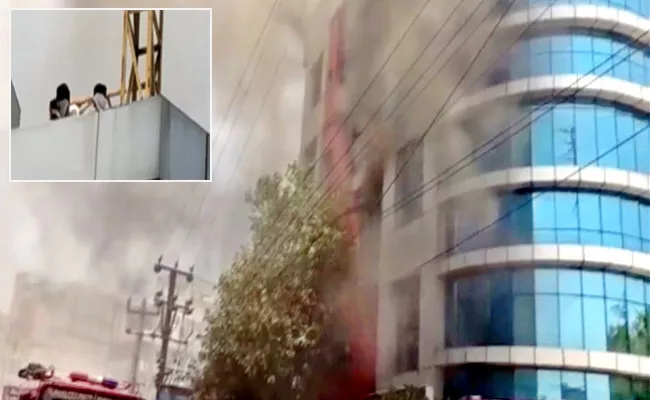 Massive Fire Accident At Hyderabad - Sakshi