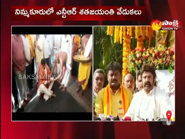 Balakrishna Pays Tribute To NTR