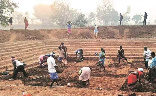 Andhra Pradesh  Tops in Mgnrega Works in Summer 2022 - Sakshi