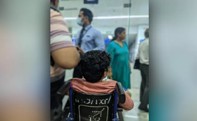 IndiGo fined Rs 5 lakh by DGCA for not allowing disabled child to board - Sakshi