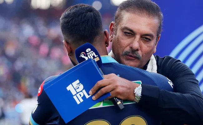 IPL 2022: What Hardik Pandya Told Former India Coach Ravi Shastri At Toss - Sakshi