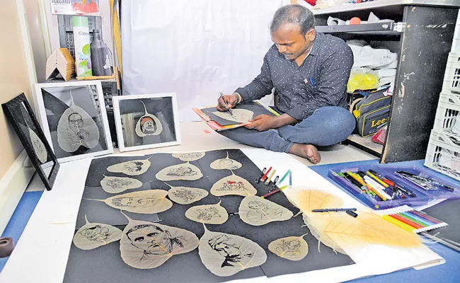 Wonderful pictures on birch tree leaf skeleton - Sakshi