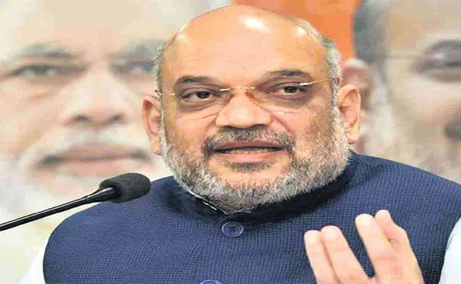 Amit Shah Suddenly Visit Karnataka Discuss State Political Situation  - Sakshi