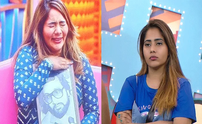 Bigg Boss Non Stop: Mithra Sharma Gets Emotional While Watching Her Father Photo - Sakshi