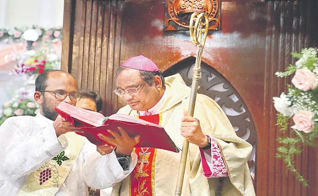 Pope Francis appoints Hyderabad Archbishop Poola Anthony as Cardinal - Sakshi