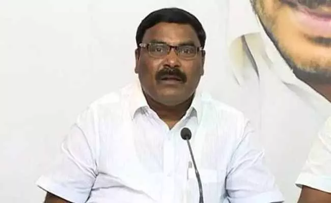 Minister Meruga Nagarjuna Slams TDP Leader Nakka Anand Babu - Sakshi