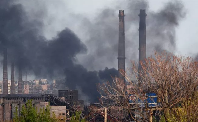 Russia Putin Break Promise Attacks on Ukraine Mariupol Steel Plant - Sakshi